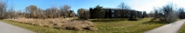 Auburn ends north of Dunlop this view east from trail near Vinette O.jpg